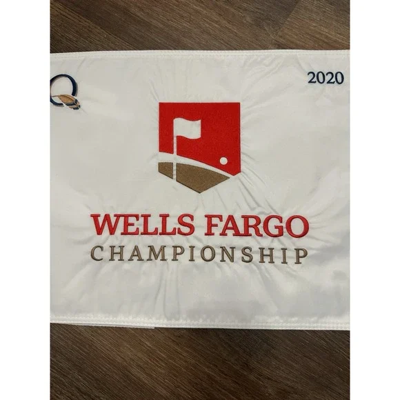 Wells Fargo Championship 2020 RARE Cancelled‎ Tournament Collectible COVID Flag